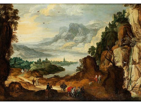 Josse de Momper d.J., (1564 Antwerpen – 1635 ebenda) und Jan Brueghel d.J., (1601 Antwerpen – 1678 ebenda)